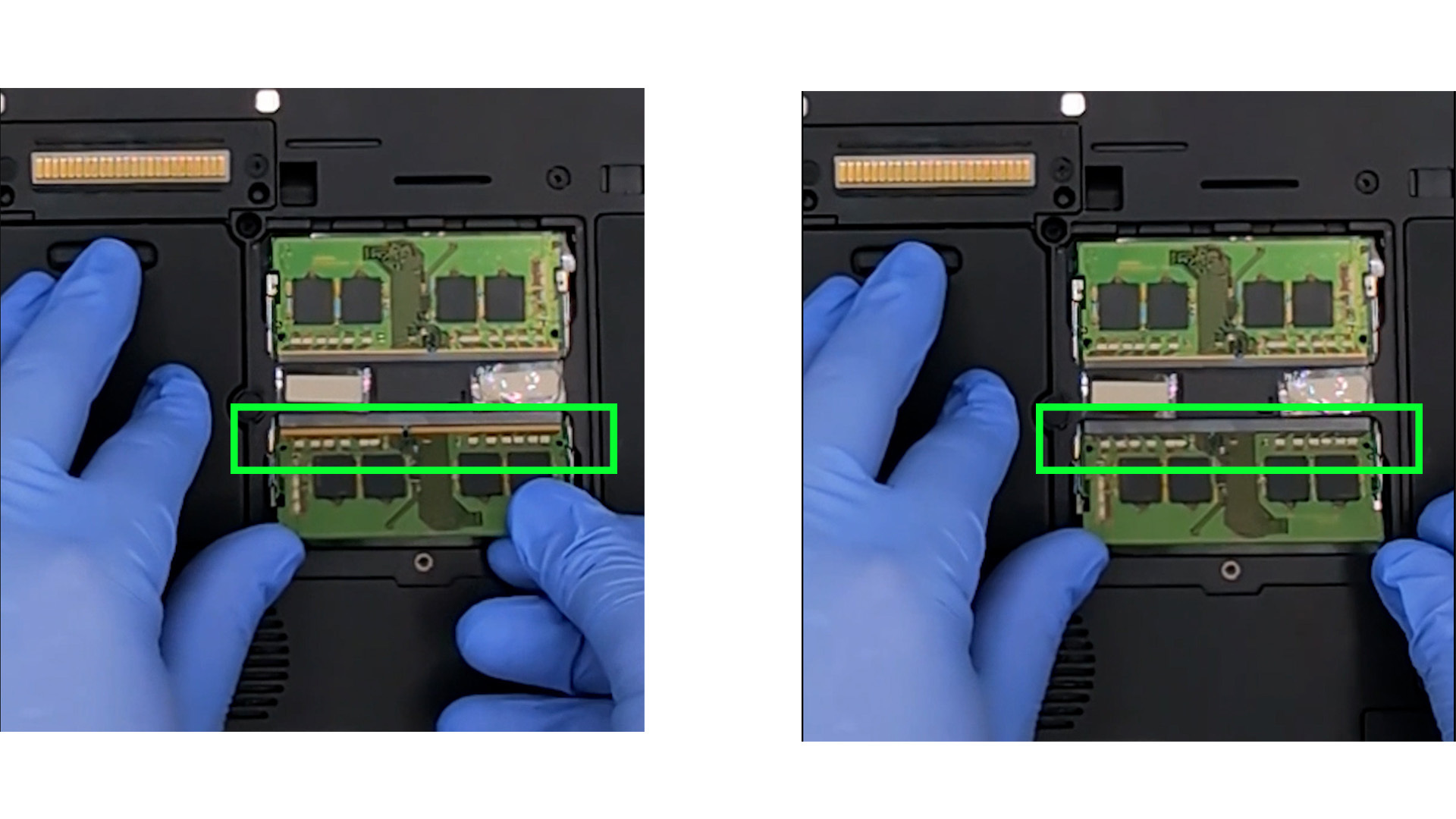 RAM Installing into TOUGHBOOK 55